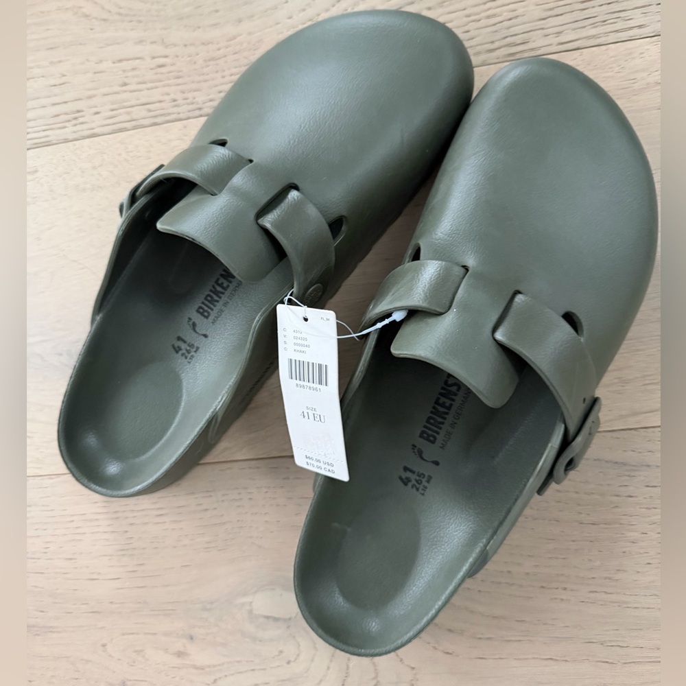 Nwt Birkenstock Boston Eva clogs